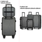 Kono 2/4-Piece Hardshell Luggage Set - ABS+PC Lightweight Suitcases w/TSA Lock & 4 Spinner Wheels, 12"-28" Carry-On & Check-In