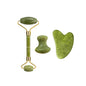 Natural Jade Roller Gua Sha Massage Set Guasha Board Comb Gouache Scraper Body Acupuncture Spa Facial Anti Aging Lifting Tools