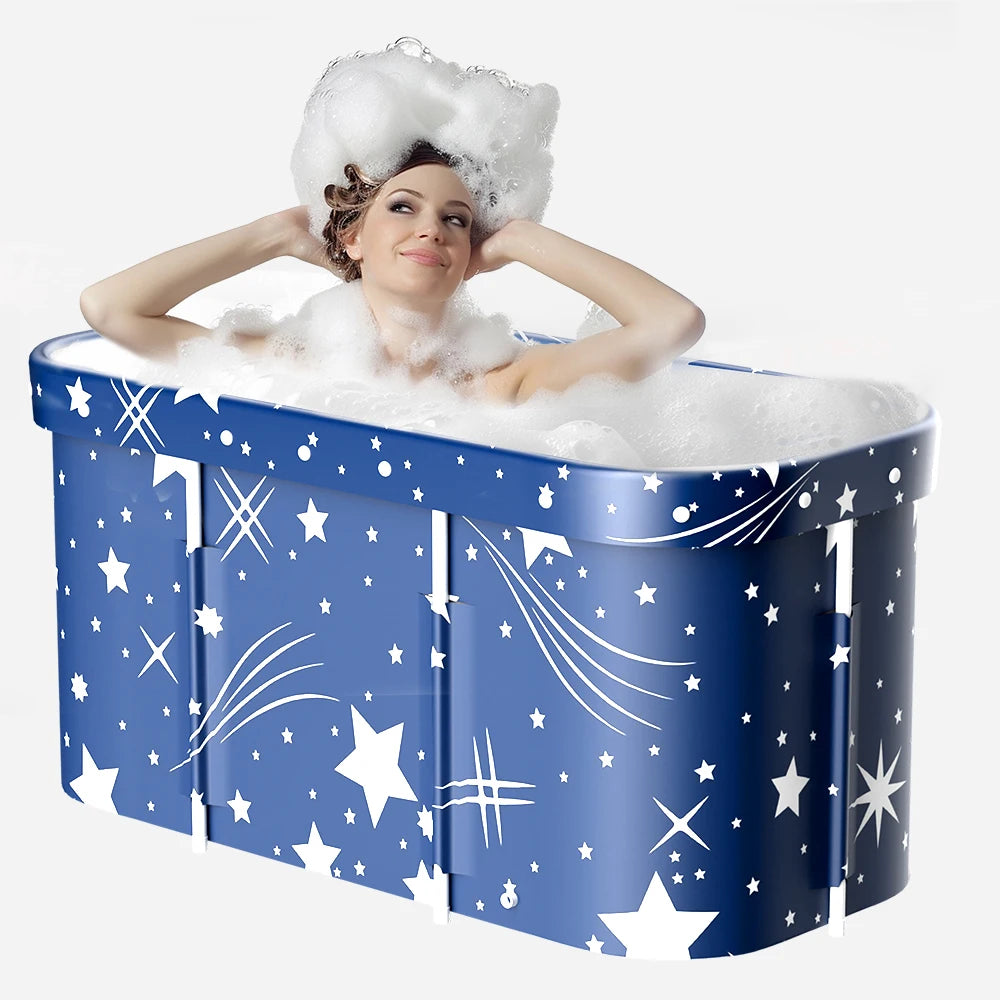 Portable Folding Bathtub For Adult Babies Children Swimming Pool Large Plastic Bathtub Ice Bath Bucket Insulation Bathing SPA