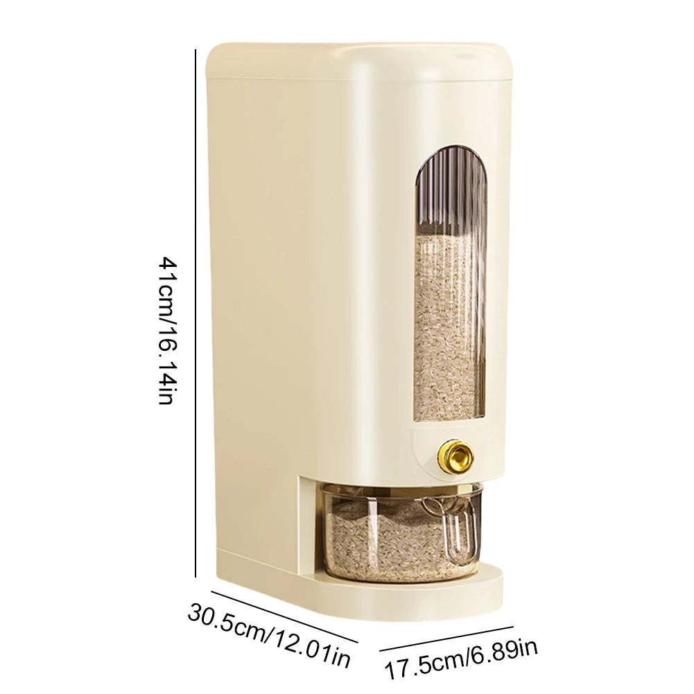 5/10KG Pet Food Rice Organizer Insect-Proof Rice Storage Container Keep Dry Fresh Soybean Corn Cereal Storage Box Large Capacity