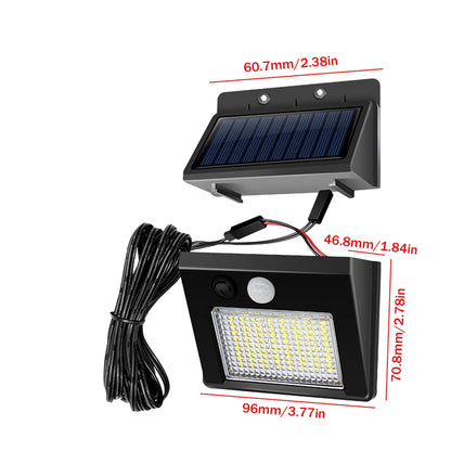 32/48 LED Split Solar Light PIR Motion Sensor Wall Light Solar Lamp Outdoor IP65 Waterproof Solar Countyard Garden Wall Lamp