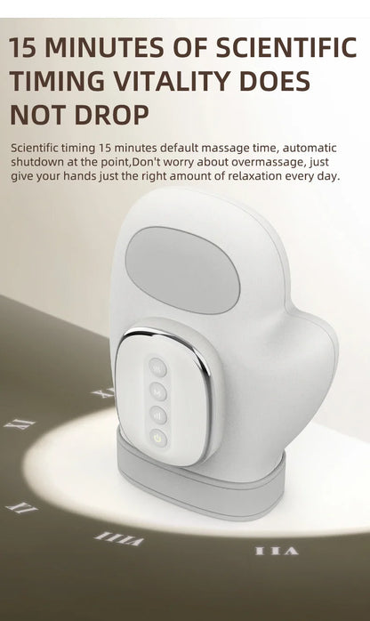 Intelligent Hand Massager with Heat Compression Therapy, Pain Relief Glove, Arthritis & Wrist Carpal Tunnel Neuropathy Circulat