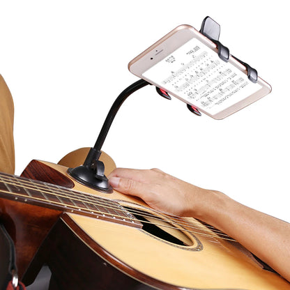 Phone Holder Stand Guitar Singing Lyrics Song Suction Cup Support Holder Musical Enjoyable Instrument Supplies