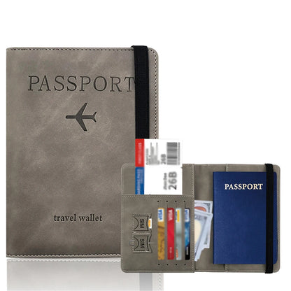 Credit Card Holder Passport Holder Passport Bag Travel Cover Case RFID Wallet