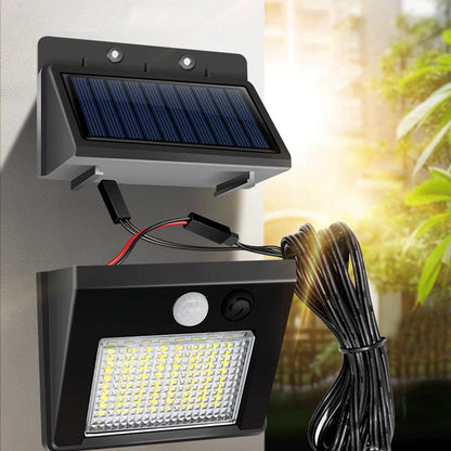 32/48 LED Split Solar Light PIR Motion Sensor Wall Light Solar Lamp Outdoor IP65 Waterproof Solar Countyard Garden Wall Lamp