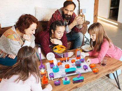 VATOS Science Circuit for Kids DIY Electronics Exploration Kit 150+ Project Physics Experiment Circuit Board Educate Toy Ages 6+