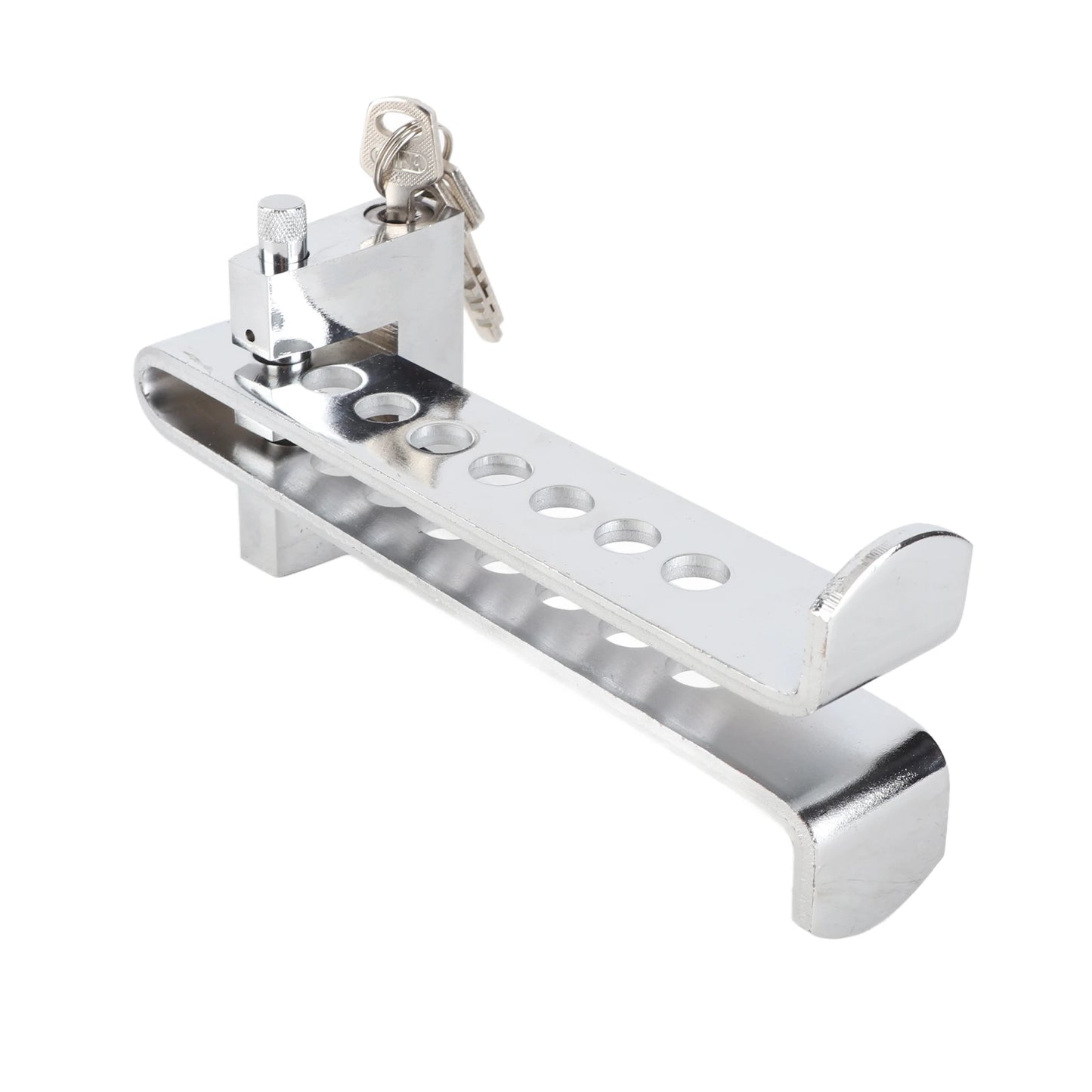 Anti‑theft Lock Door Lock Pedal Lock Anti Theft Device  Lock Car Brake Stainless Safety Lock Tool Accelerator Pedal Lock