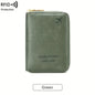 RFID Blocking Passport Holder with Zipper Travel Credit Card Bag - Multifunctional Document Organizer