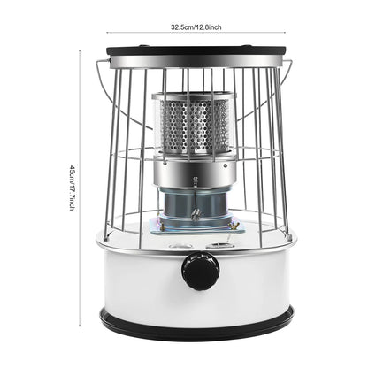 Liftable Kerosene Space Heater, Portable Kerosene Heater for Home Outdoor, Multi-functional 6L Fuel Consumption Windproof Stove