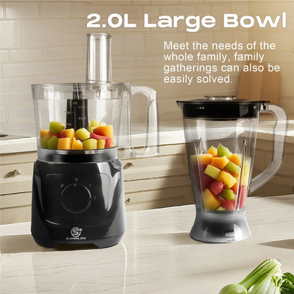 SUPERLEX 10-in-1 Multifunctional Blender for Mixing Food 2L 800W Fully Equipped Adjustable Speed Fruit Food Breaking Machine New