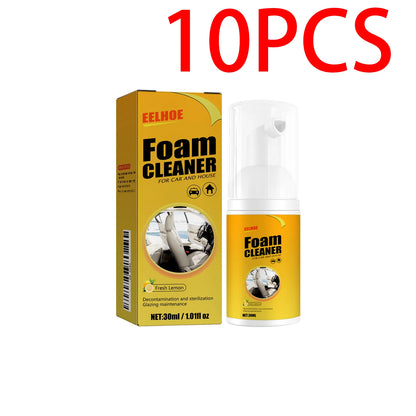 30ML Car Steering wheel foam cleaner Interior Leather Foam Cleaner Seat Clean Car Interior Strong Decontamination Automobile