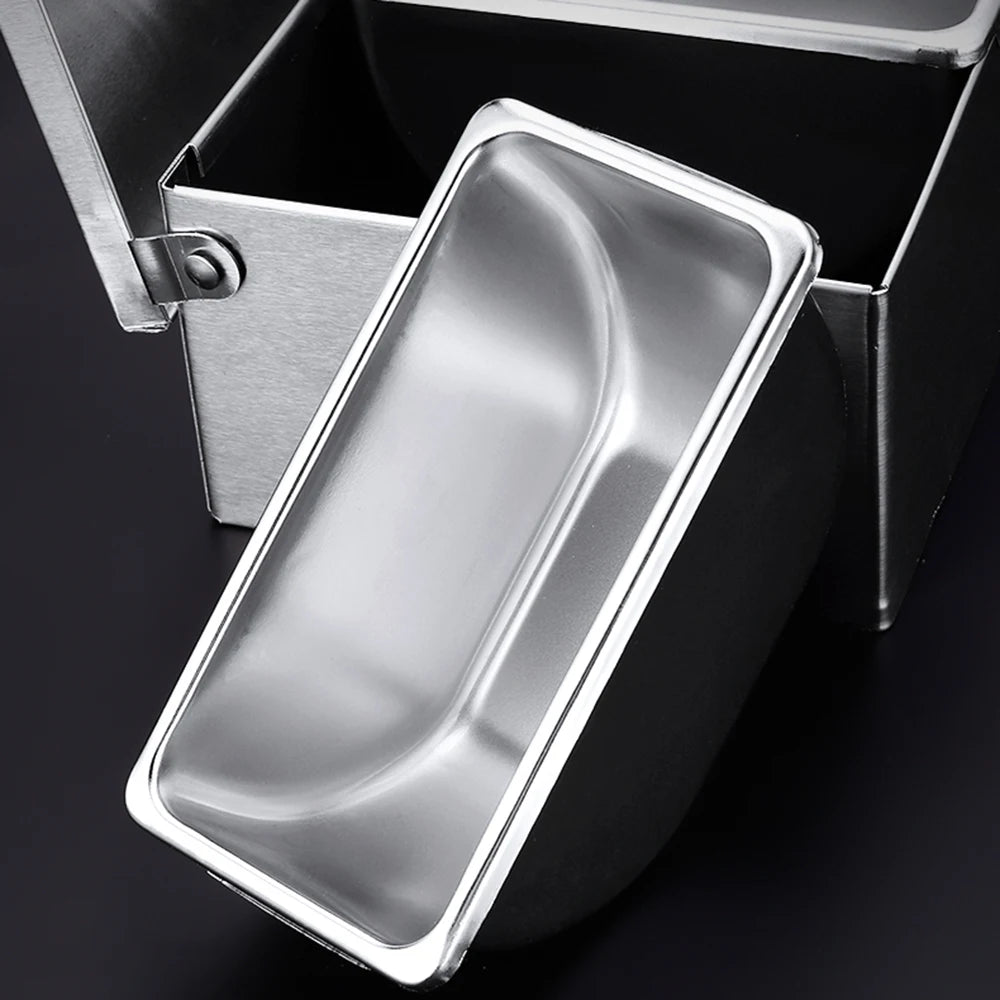 Ingredient Container With 6 Grids Kitchen Spice Box Set With Lid Stainless Steel Spice Container Fruit Box Food Container