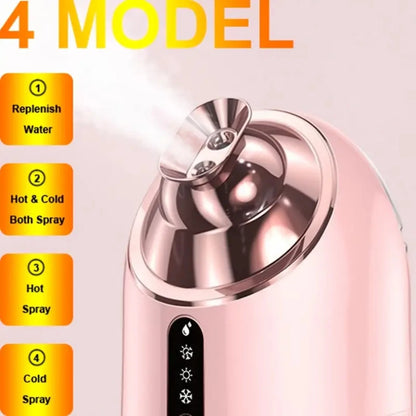 Facial Vaporizer With Hot Cold And Warm 3 Mode, Tighten Pores And Calm Skin