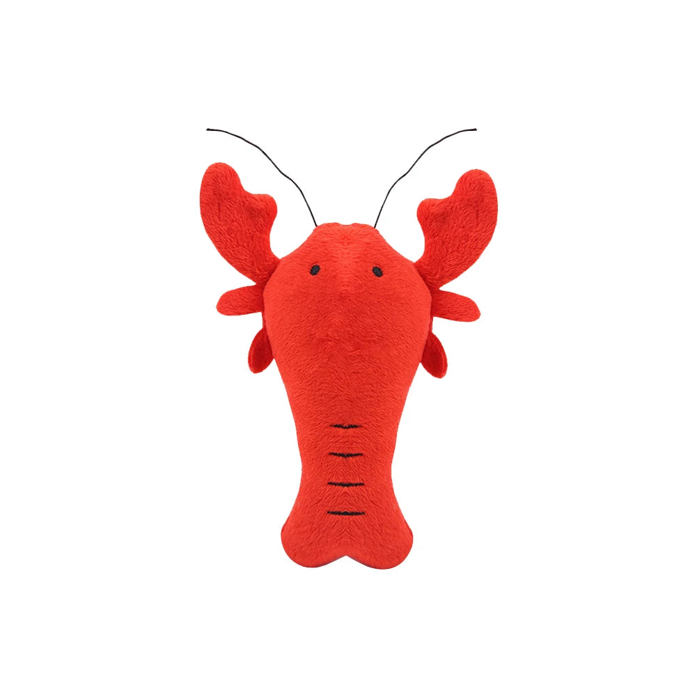 1Pc Pet Toys Fruit Animals Cartoon Dog Toy Stuffed Squeaking Cute Plush Puzzle for Dogs Cat Chew Squeaker Squeaky Toy