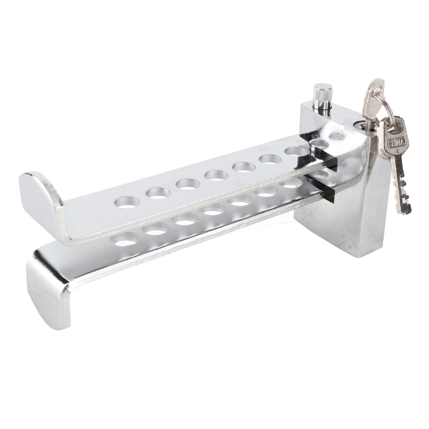 Anti‑theft Lock Door Lock Pedal Lock Anti Theft Device  Lock Car Brake Stainless Safety Lock Tool Accelerator Pedal Lock