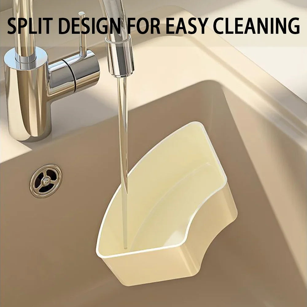 Six-Grid Food Storage Box With Handles Divided kitchen Container Compartments Stackable Snack Tray Removable and washable