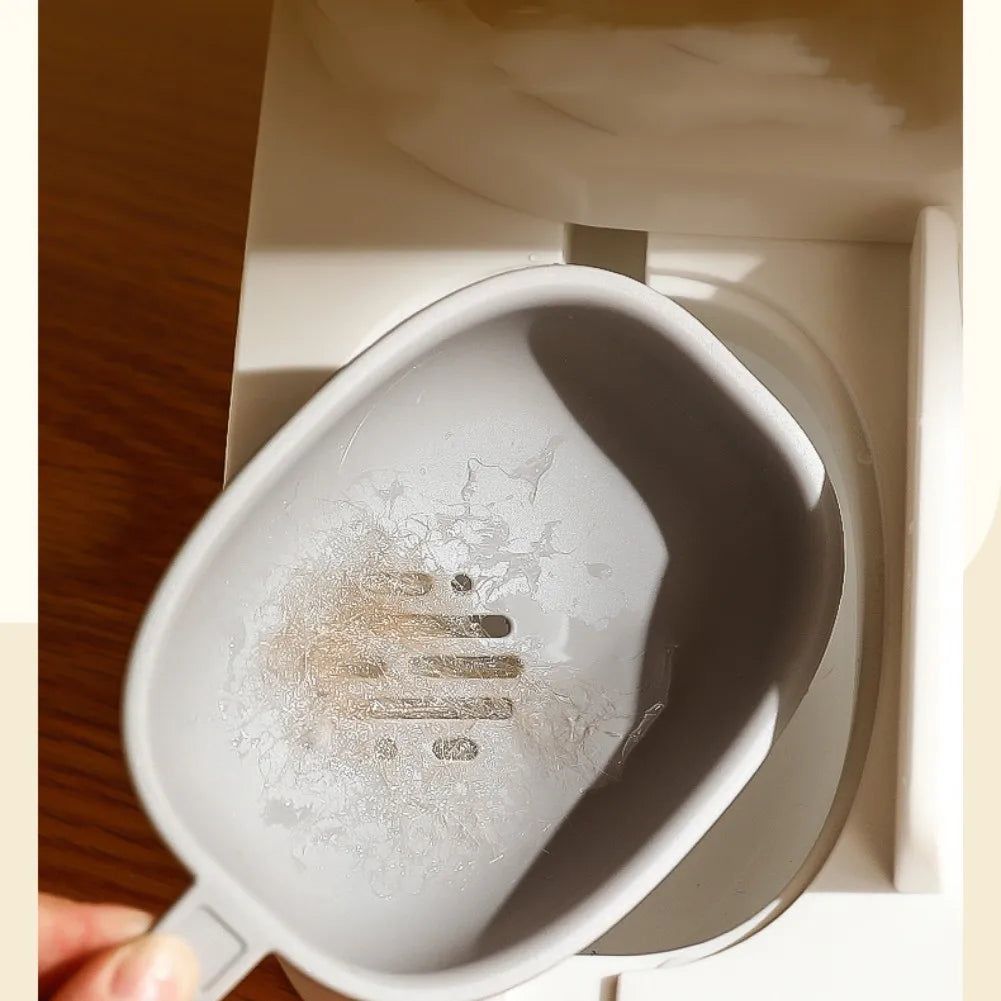 Cat Feeding Supplies 2 In 1 Drinking Fountain Water Dispenser & Food Bowl Home Cat Pet Auto Feeder, Spill-Proof Large Capacity