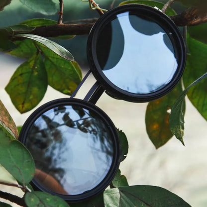 ND9 adjustable dimming sunglasses Retro Punk round men's outdoor fishing UV400 polarized driving sunglasses for Driving Fishing