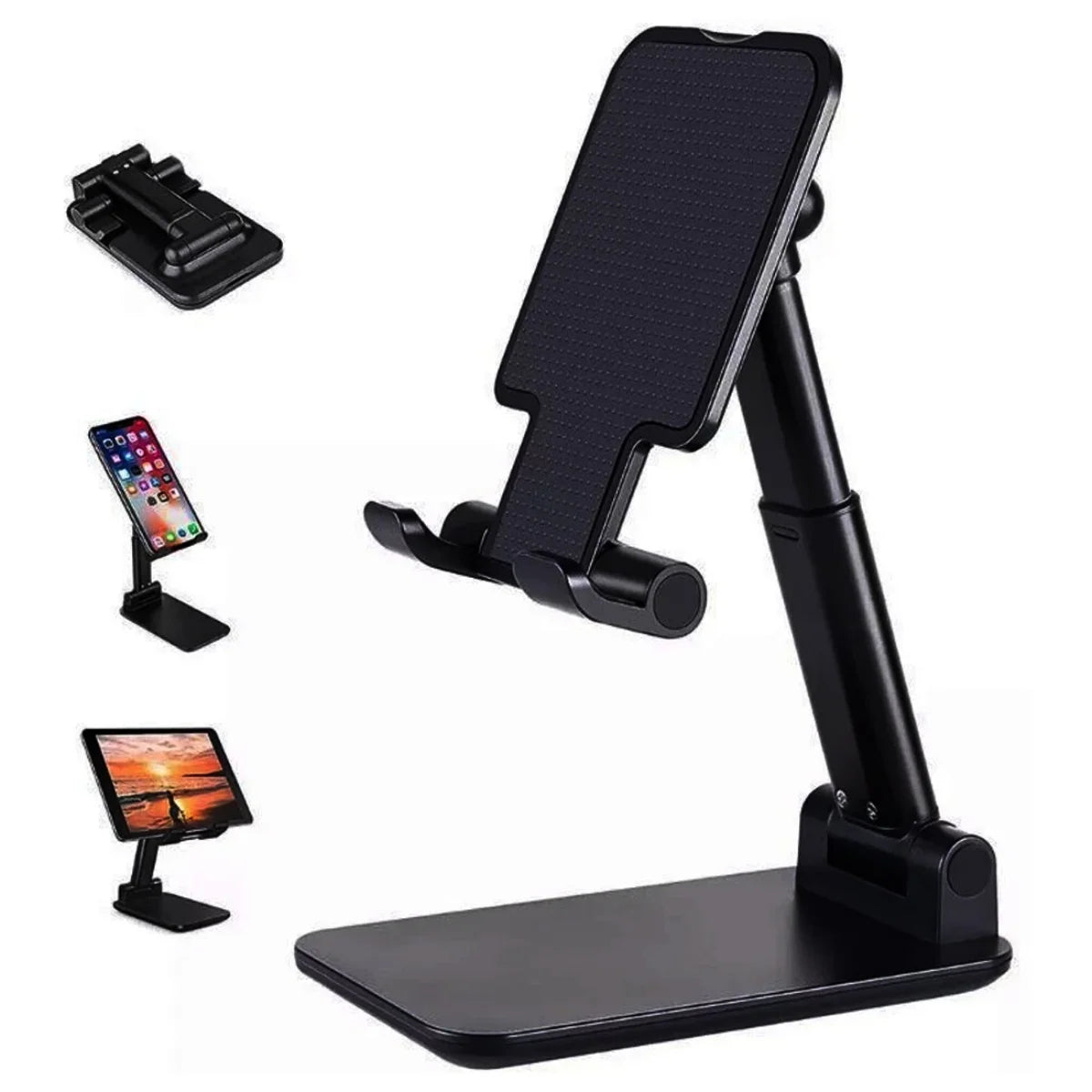 Phone Desk Holder Stand Foldable Desktop Table Mount For Mobile Tablet Universal