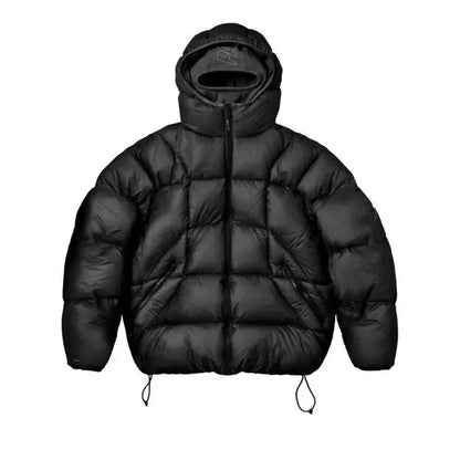 Cotton Clothing Autumn Winter Casual Sports Waterproof Cotton Jacket Hooded Windproof Warm Jacket Men's Women's Cotton Clothing