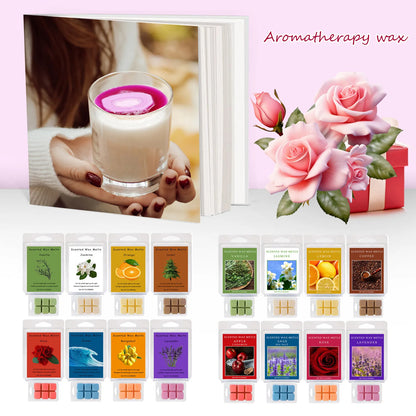 Colorful Wax Melts Cubes 8Packs Soys Scented Melts Cubes Handmade Soys Wax Wholesale Drop Shipping