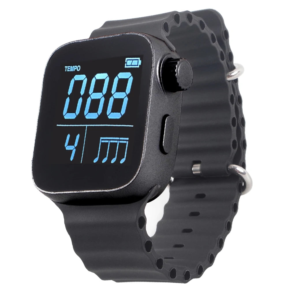 Wearable Vibrating Metronome for Sport Running Metronome Watch Beat Counting Watch For All Guitar Piano Drums