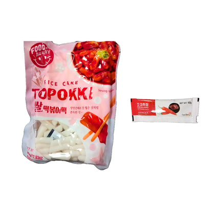 Food Berry, Topokki Rice Cake, 500g/pack