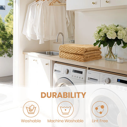 Good Nite Fleece Throw Blanket - Soft Plush & Warm Cozy White Blanket for Bed, Couch & Sofa Chair