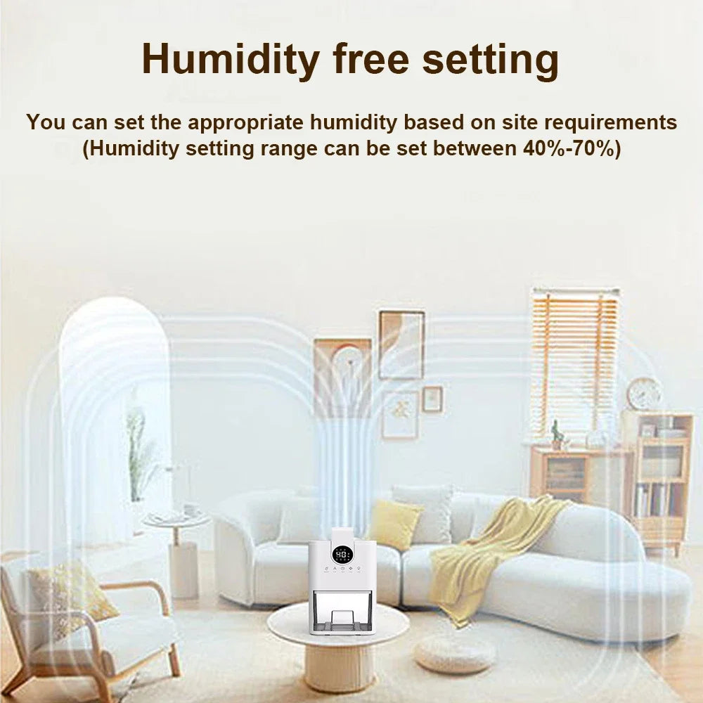 1000ML Electric Dehumidifier for Home Condensation Moisture with Timer Silent  Bedroom Office Kitchen Deodorizer Dryer