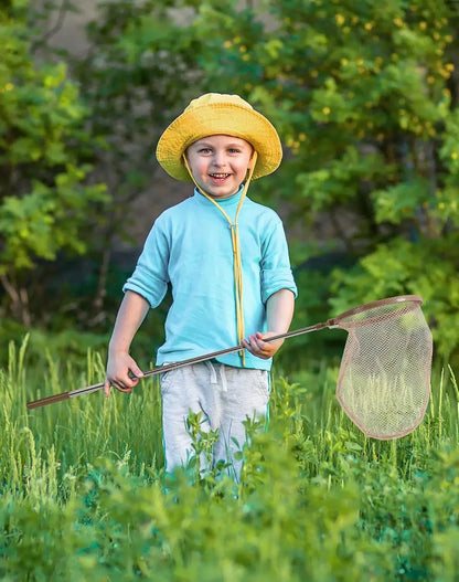 Robud Upgraded Kids Explorer Kit with Costume Kit Green Outdoor Exploration Set for Camping Montessroi Toy for Kids WRP30