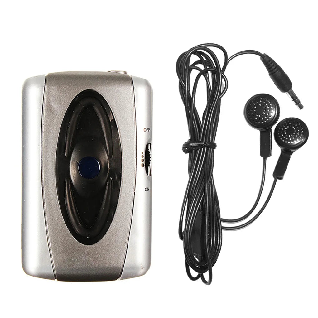 Sound Intensifier with Headphone Audio Loud-speaker Voice Microphone