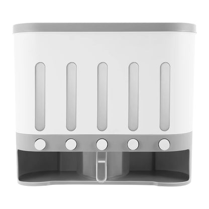 Cereal Dispenser Rice Grain Dry Food Storage Container Kitchen Wall Mounted Box Homes, Kitchens For Rice, Mung Beans, Flour