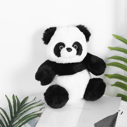 9.4inch Panda Stuffed Animal Fun Collectible Plush for Kids and Adult Collectors Perfect for Decorating Rooms and Birthday Gifts
