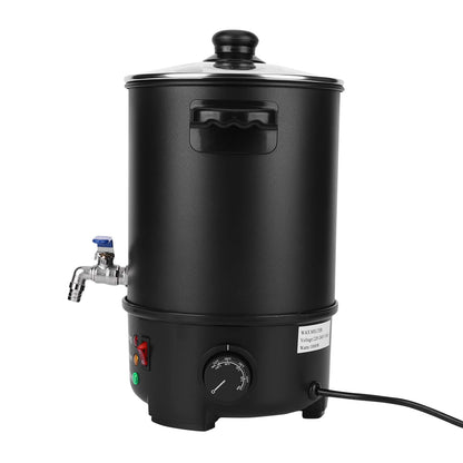 6L Candle Melting Pot Large Capacity Electric Wax Melt Machine Stainless Steel Wax Melting Furnace for Candle Soap Making