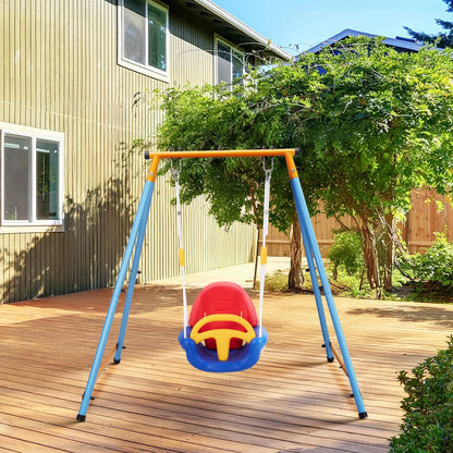 Voltsify Outdoor 3 in 1 Detachable Toddler Swing with Ropes