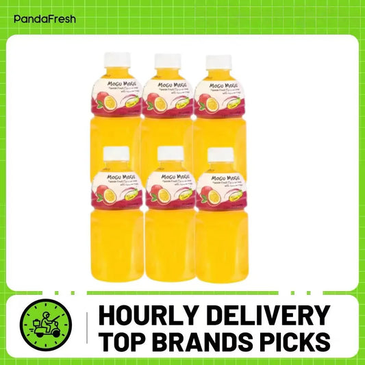 Mogu Mogu Passion Fruits with Nata de Coco 320ml*6