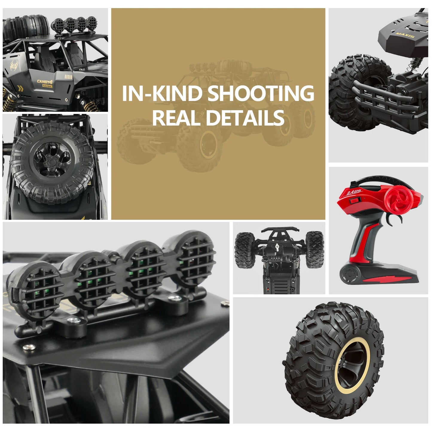 1:12 4WD RC Car 2.4G Radio Remote Control Cars Buggy 4x4 Off-Road Control Trucks Boys Toys for Kids Gifts