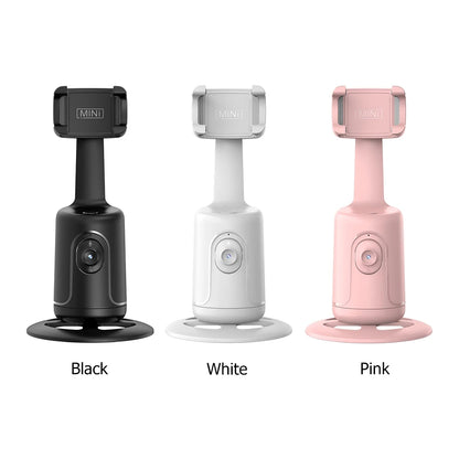 360°Rotation Gimbal Stabilizer Smart Handheld Auto Face Tracking Phone Holder Tripod Selfie Stick for Live Photography Video ﻿