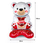 Valentine's Day Foil Balloon Decor Teddy Bear Foil Balloon Love Balloon Heart Balloons for Valentines Wedding Party Decor