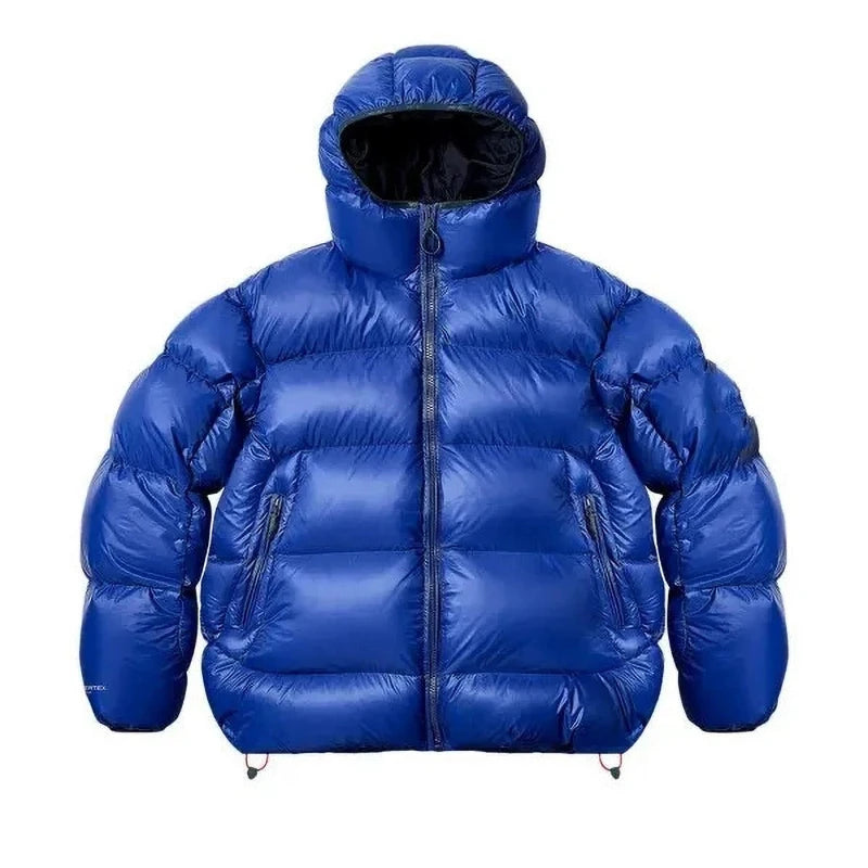 Cotton Clothing Autumn Winter Casual Sports Waterproof Cotton Jacket Hooded Windproof Warm Jacket Men's Women's Cotton Clothing