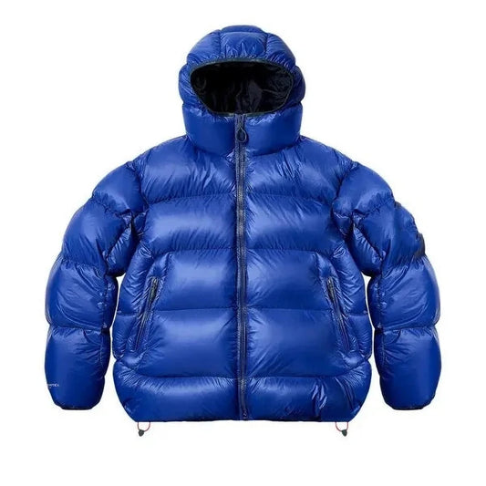 Cotton Clothing Autumn Winter Casual Sports Waterproof Cotton Jacket Hooded Windproof Warm Jacket Men's Women's Cotton Clothing