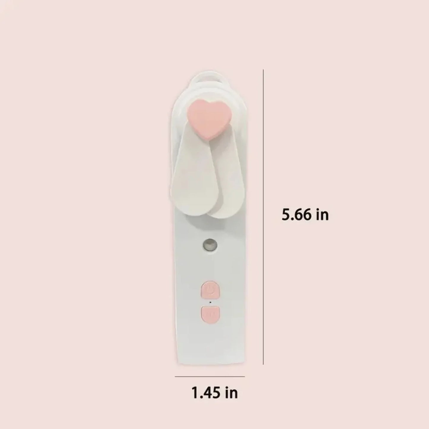 Mini Nano Face Steamer Handheld Mist Fan, 2-speed Wind Adjustment, Water Sprayer - Perfect Gift for Women, Wife, Girls