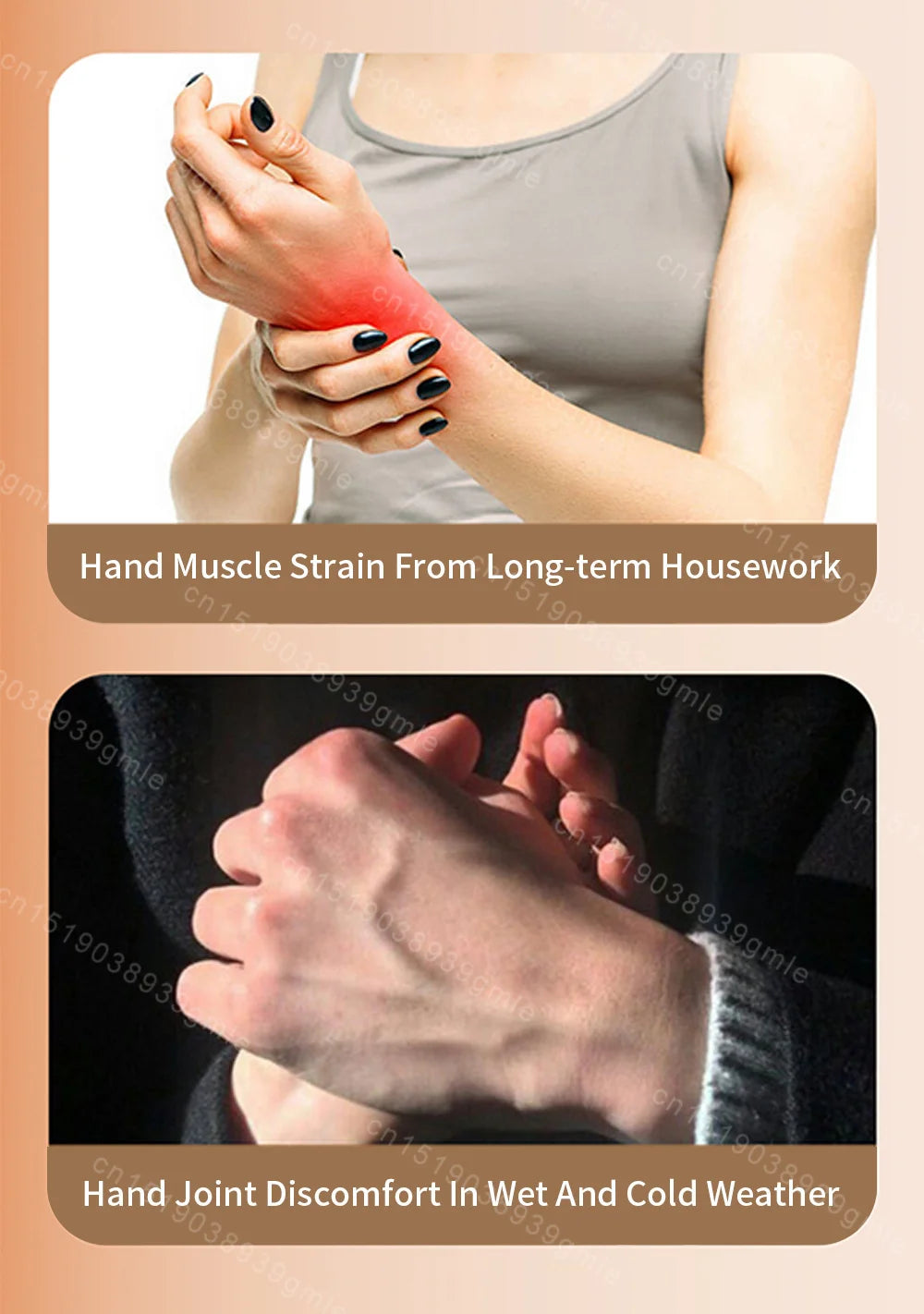 Intelligent Hand Massager with Heat Compression Therapy, Pain Relief Glove, Arthritis & Wrist Carpal Tunnel Neuropathy Circulat