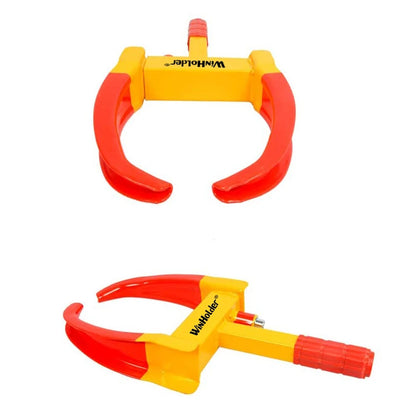 1/2/4Pack Heavy Duty Security Wheel Tire Lock Anti Theft Clamp Adjustable 8 Holes with Keys for Caravan Car Van Trailer