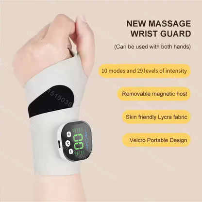 Intelligent Hand Massager with Heat Compression Therapy, Pain Relief Glove, Arthritis & Wrist Carpal Tunnel Neuropathy Circulat