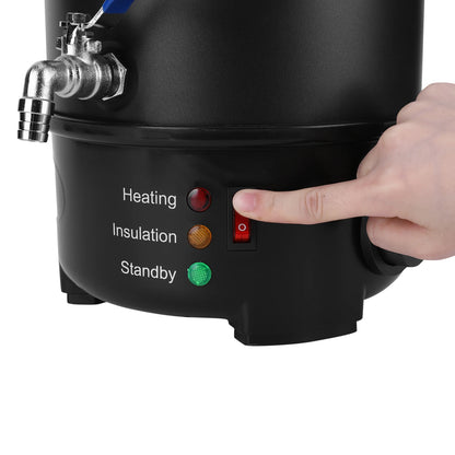 6L Candle Melting Pot Large Capacity Electric Wax Melt Machine Stainless Steel Wax Melting Furnace for Candle Soap Making