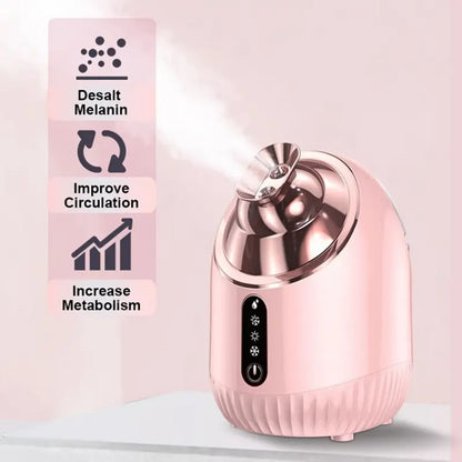 Facial Vaporizer With Hot Cold And Warm 3 Mode, Tighten Pores And Calm Skin