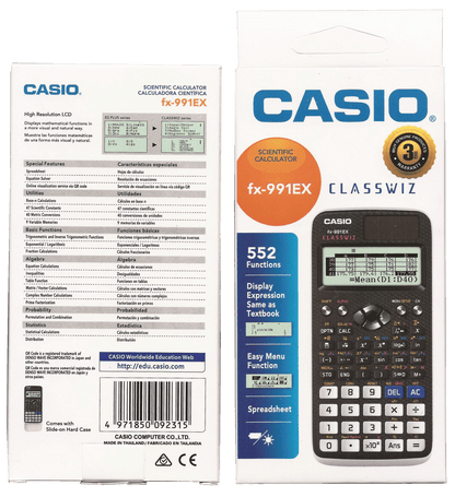 CASIO Scientific Calculator FX-991ex Classwiz
