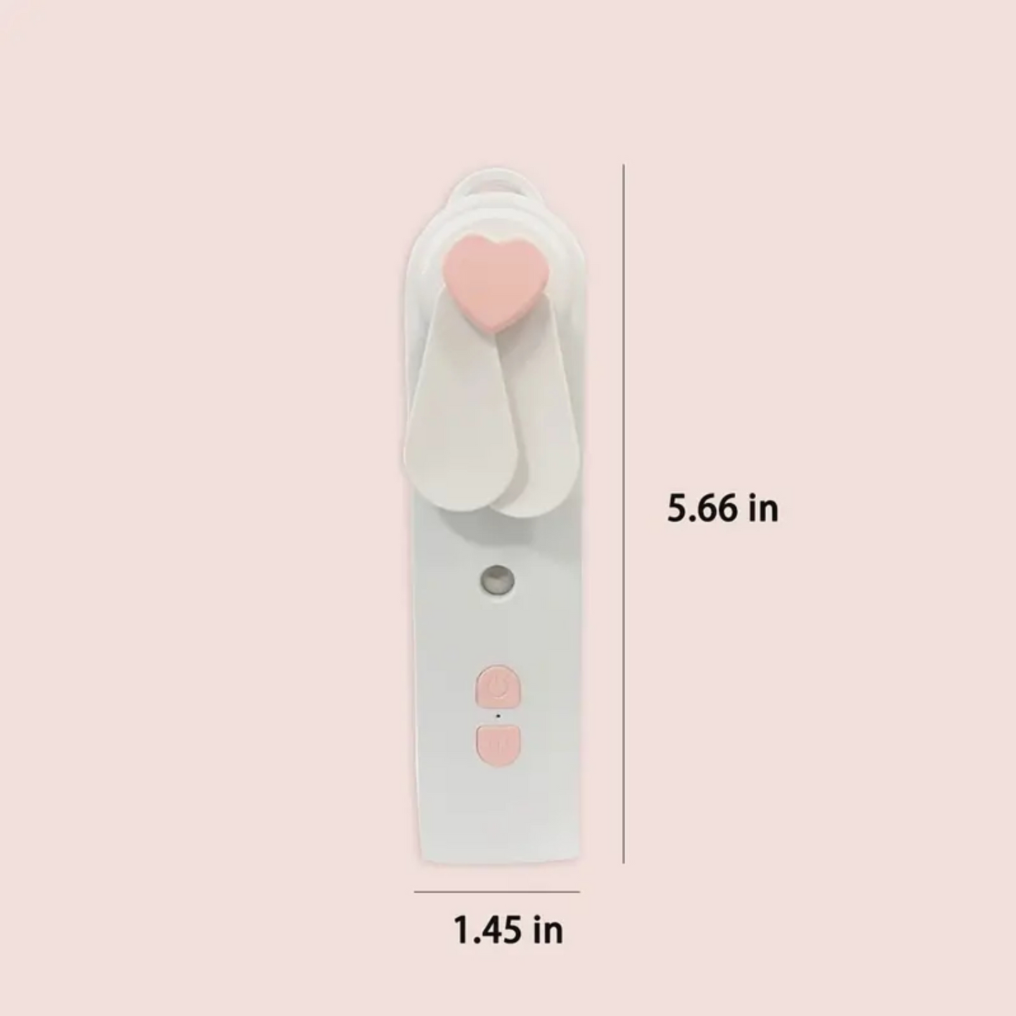 Mini Nano Face Steamer Handheld Mist Fan, 2-speed Wind Adjustment, Water Sprayer - Perfect Gift for Women, Wife, Girls