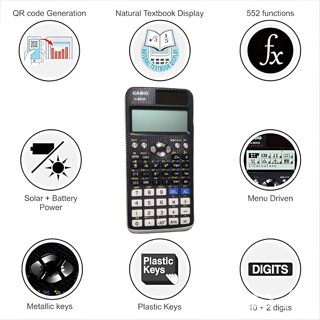 CASIO Scientific Calculator FX-991ex Classwiz